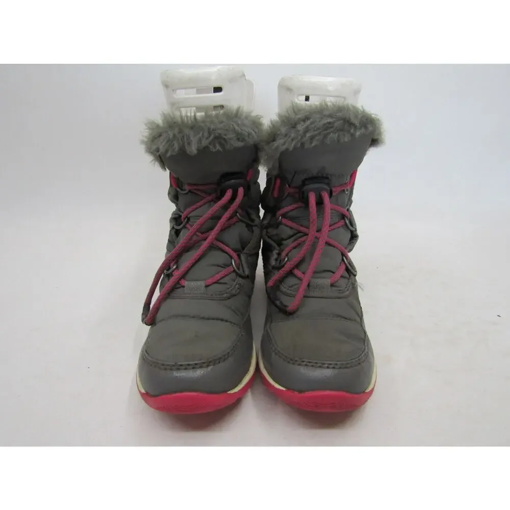 Sorel Little Kids Youth 2 Gray Waterproof Insulated Snow Boots